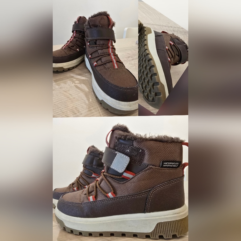 H&M Brown Kids Waterproof Boots